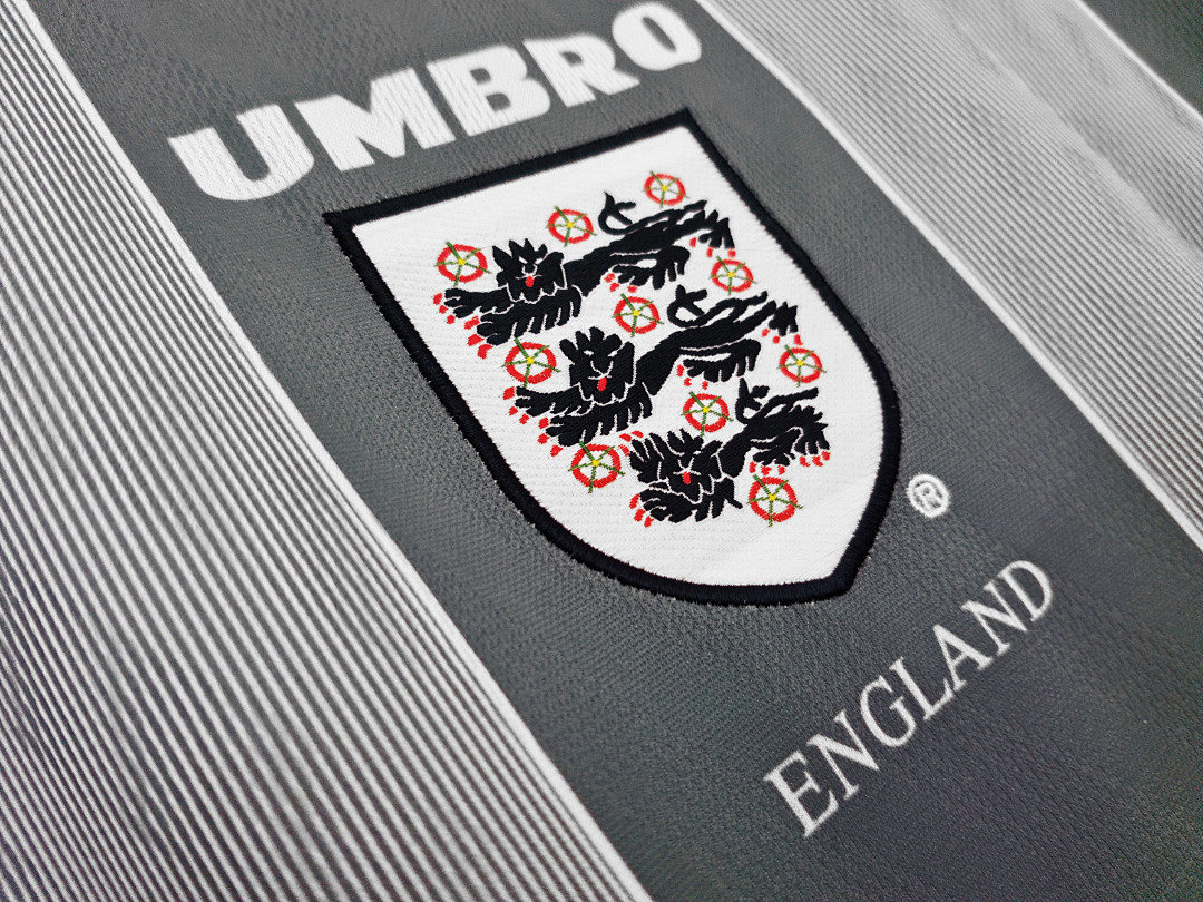 England Retro Shirt 1996 Away Long Sleeve — photo 4