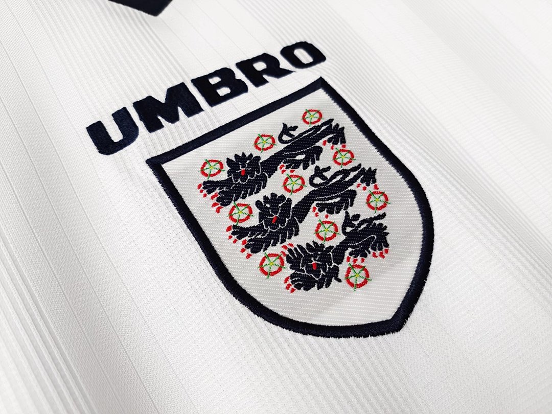 England Retro Shirt 1996 Home Long Sleeve — photo 3
