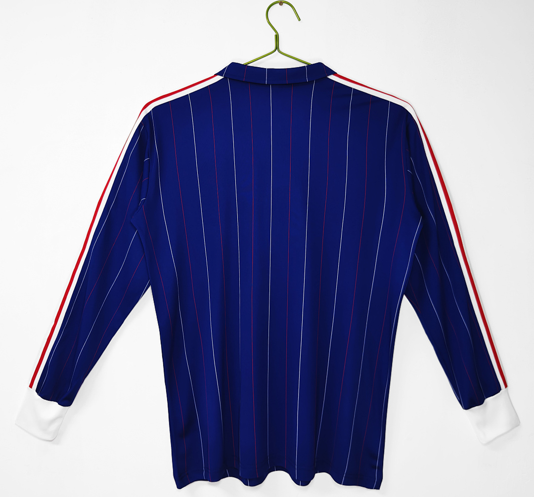France Retro Shirt 1980/82 Home Long Sleeve — photo 4