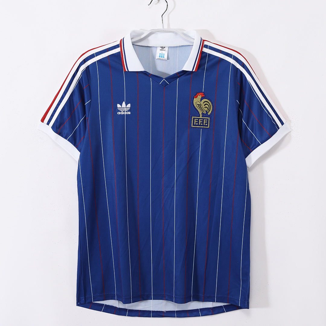 France Retro Shirt 1982 Home — photo 1