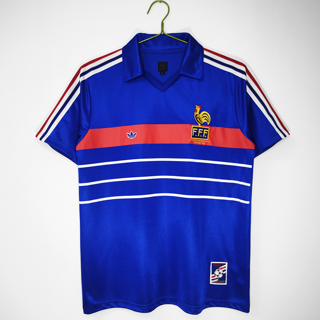 France Retro Shirt 1984 Home — photo 1