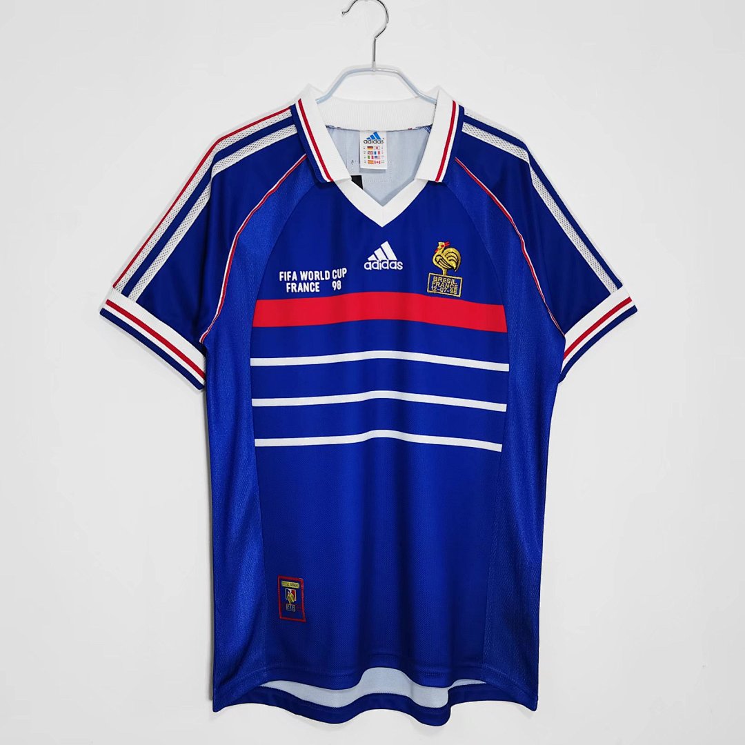 France Retro Shirt 1998 Home — photo 1
