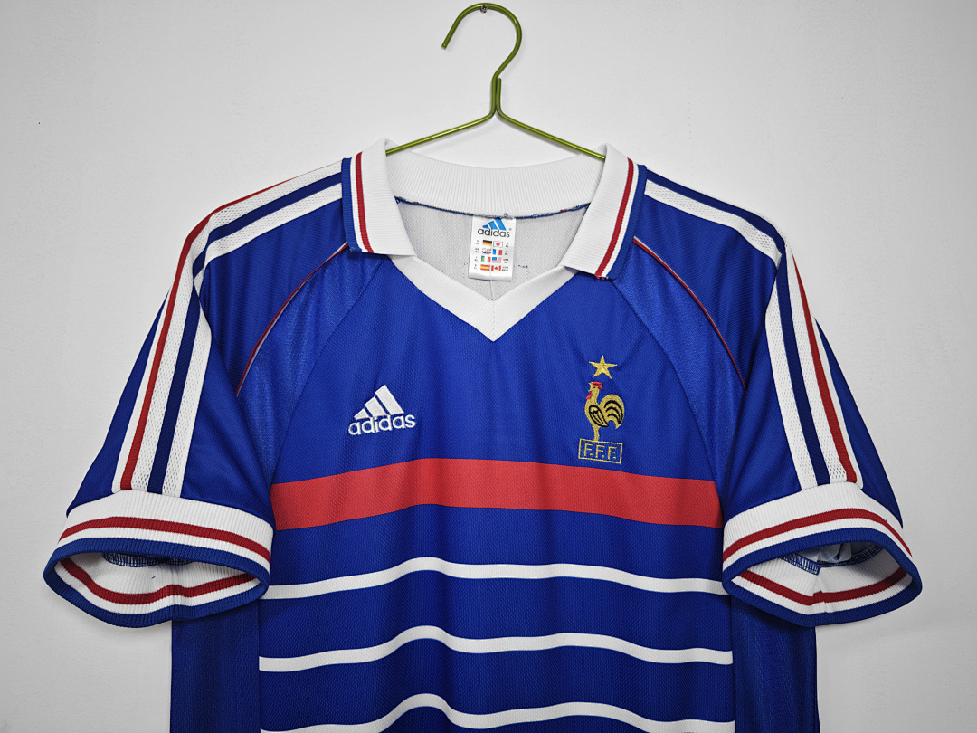France Retro Shirt 1998 Home — photo 2