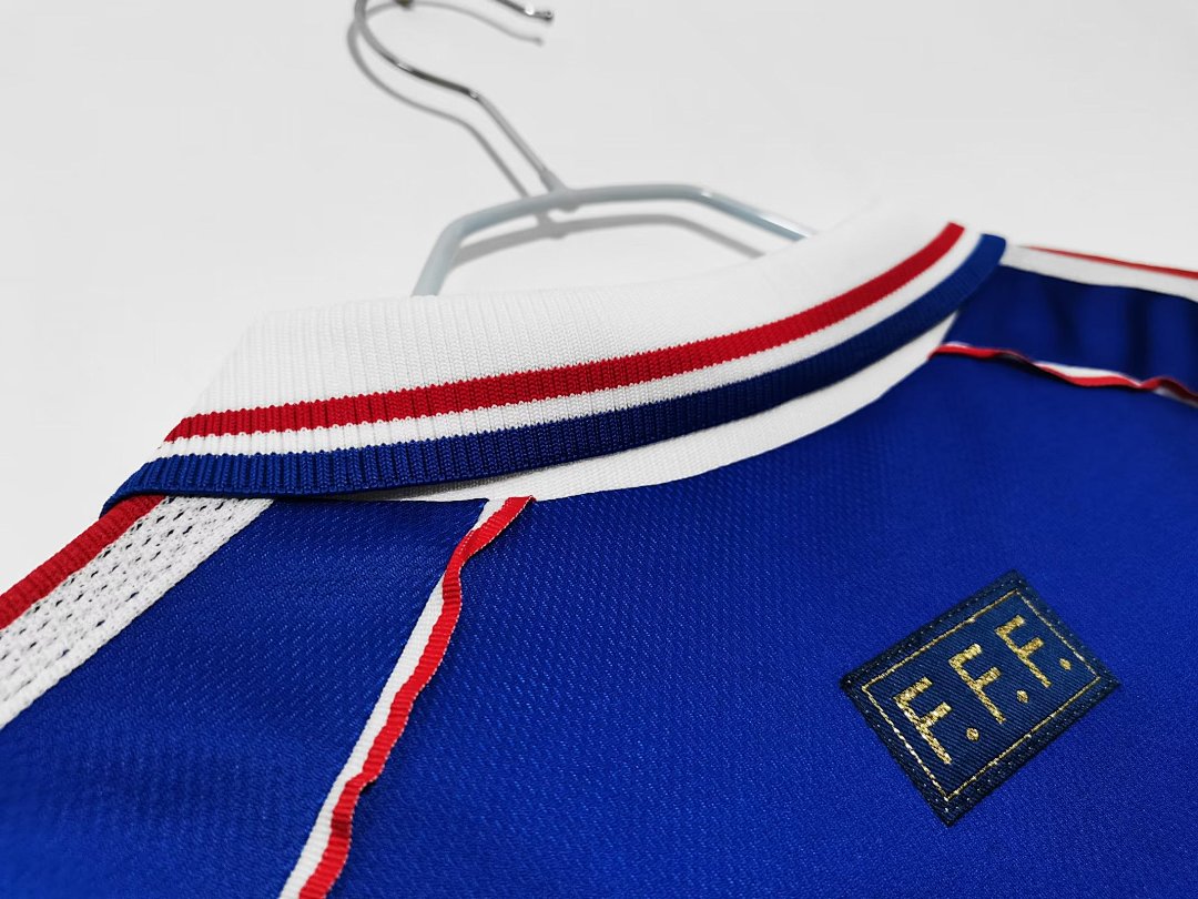 France Retro Shirt 1998 Home Long Sleeve — photo 2