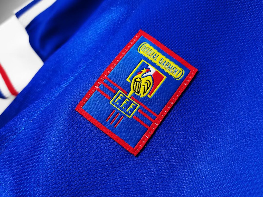 France Retro Shirt 1998 Home Long Sleeve — photo 3