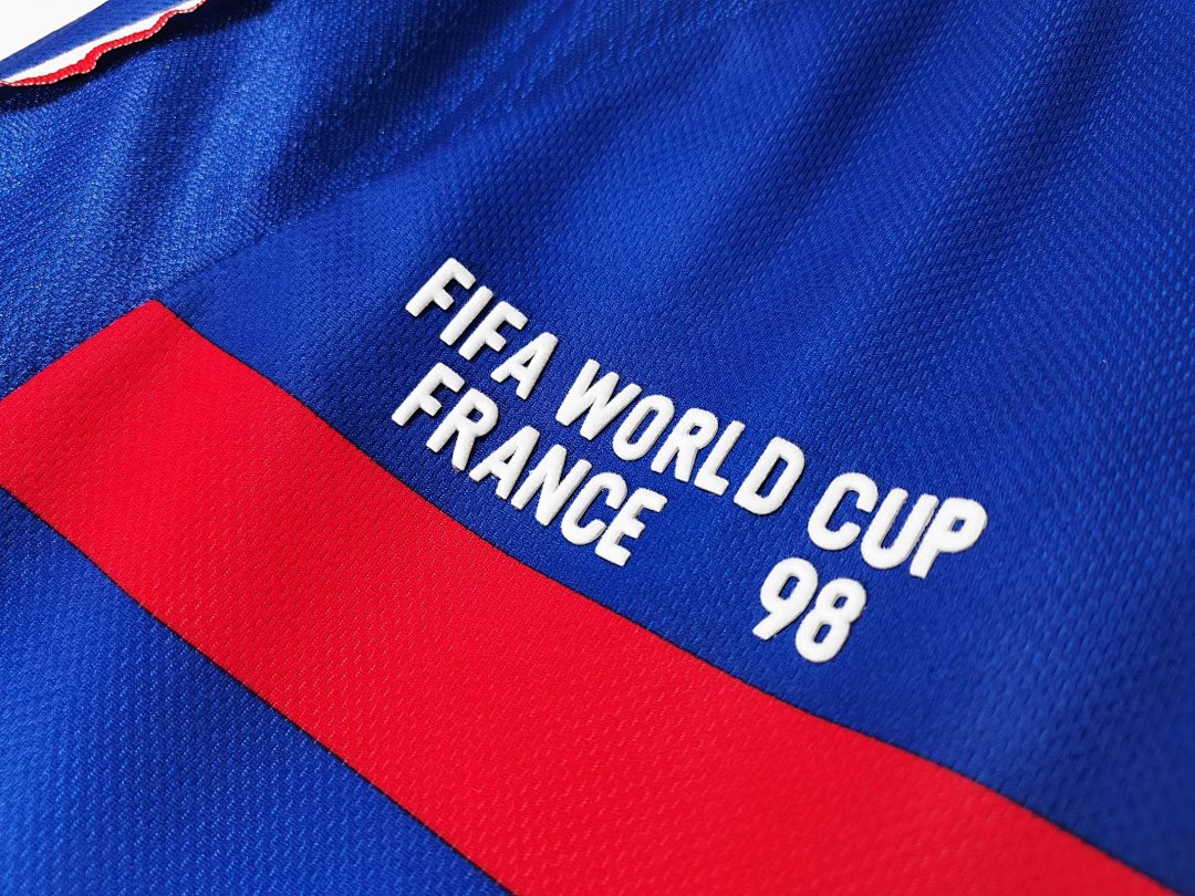 France Retro Shirt 1998 Home Long Sleeve — photo 4