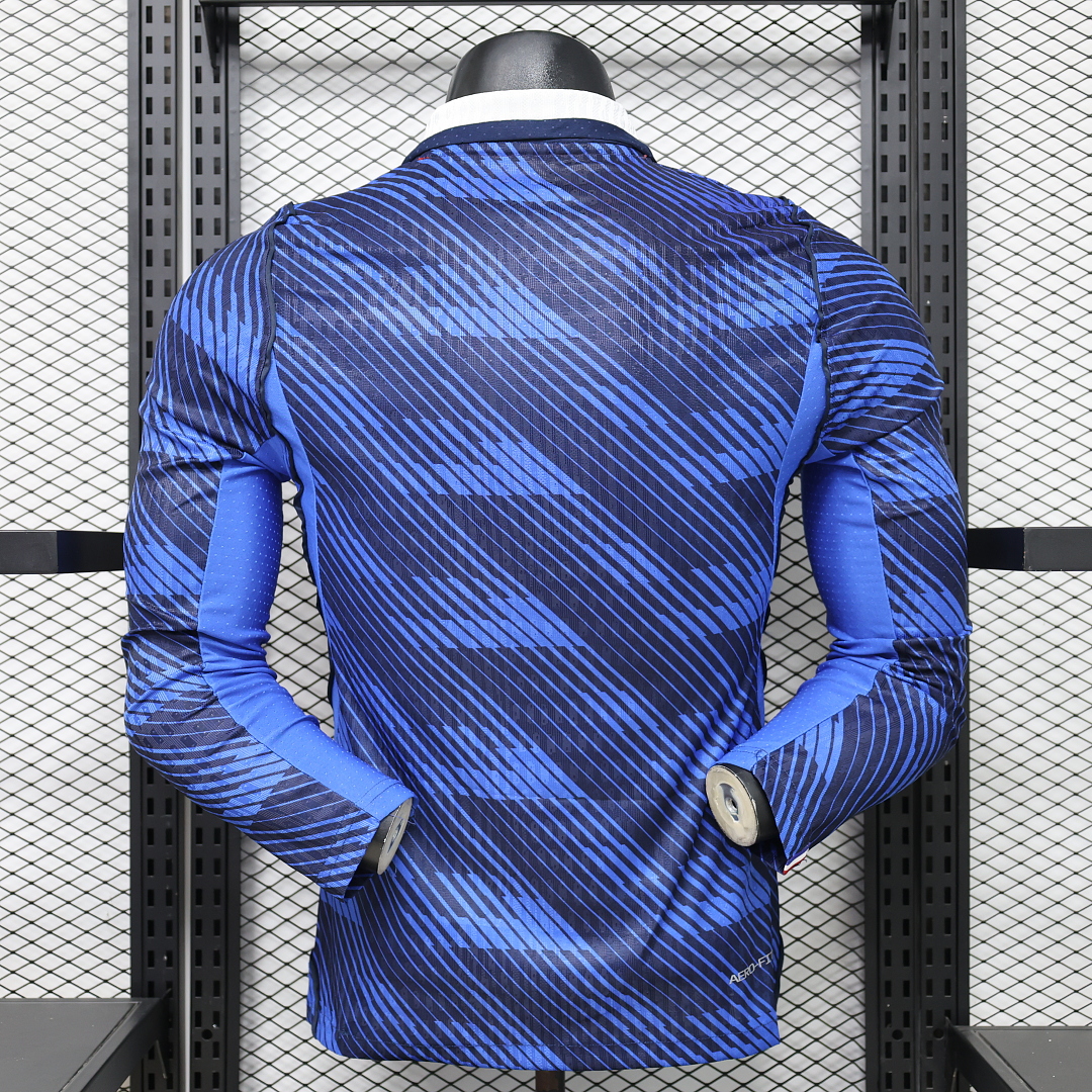 France Home Jersey Long Sleeve World Cup — photo 3