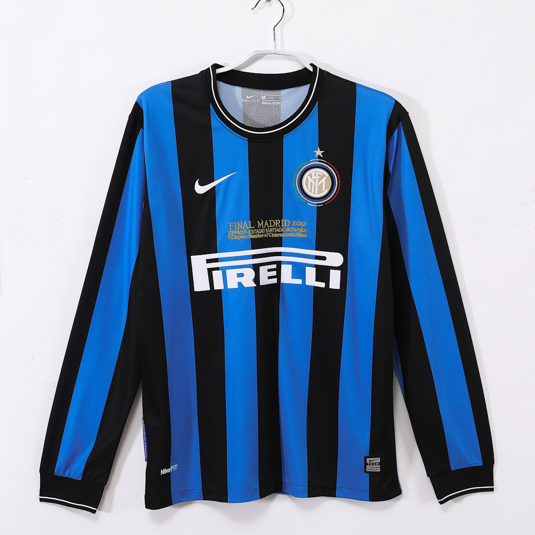 Inter Milan Retro Shirt 2009/10 Home Long Sleeve — photo 1