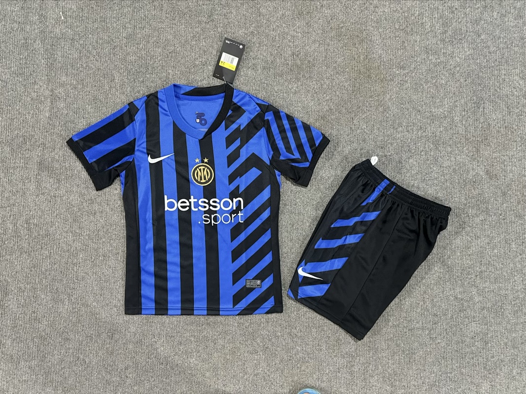 Inter Milan Home Kit for Kids 2024/25 — photo 1
