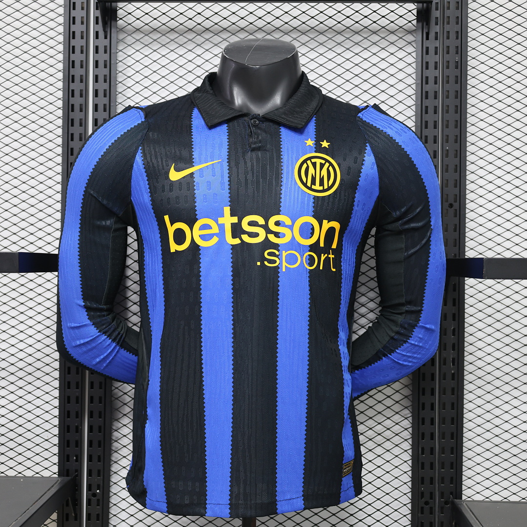 Inter Milan Home Jersey Long Sleeve — photo 1