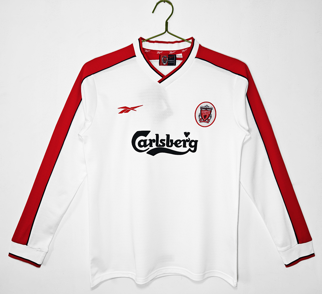 Liverpool Retro Shirt 1998 Away Long Sleeve — photo 1