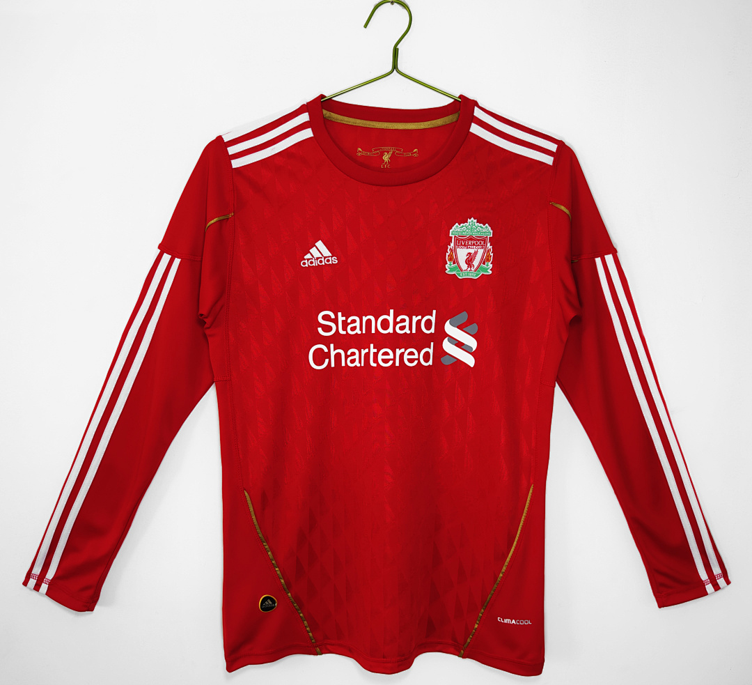 Liverpool Retro Shirt 2010/11 Home Long Sleeve — photo 1
