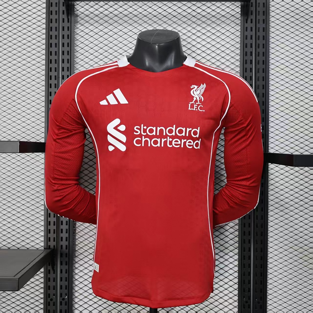 Liverpool Home Jersey 2025/26 Long Sleeve — photo 1