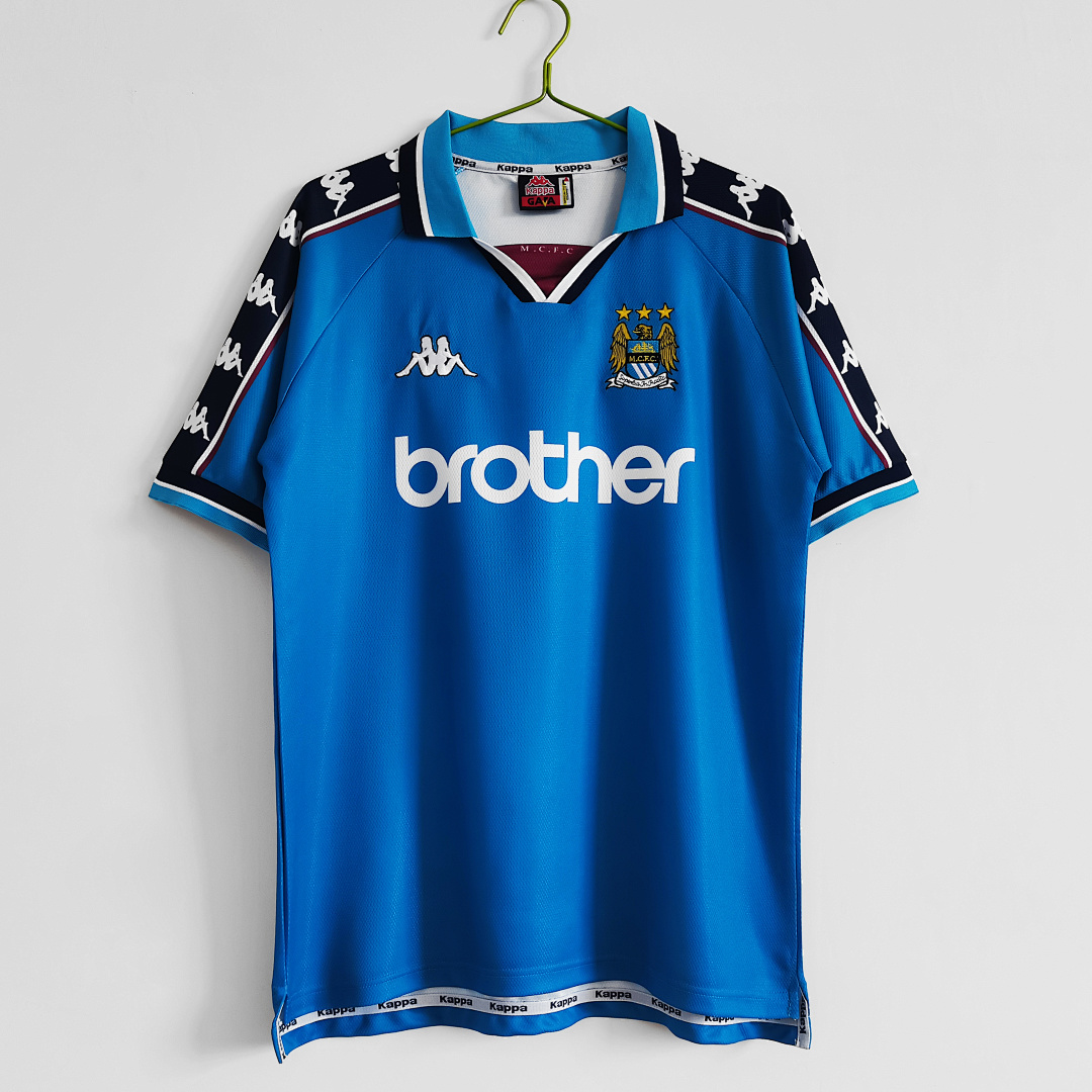 Manchester City Retro Shirt 1997/98 Home — photo 1