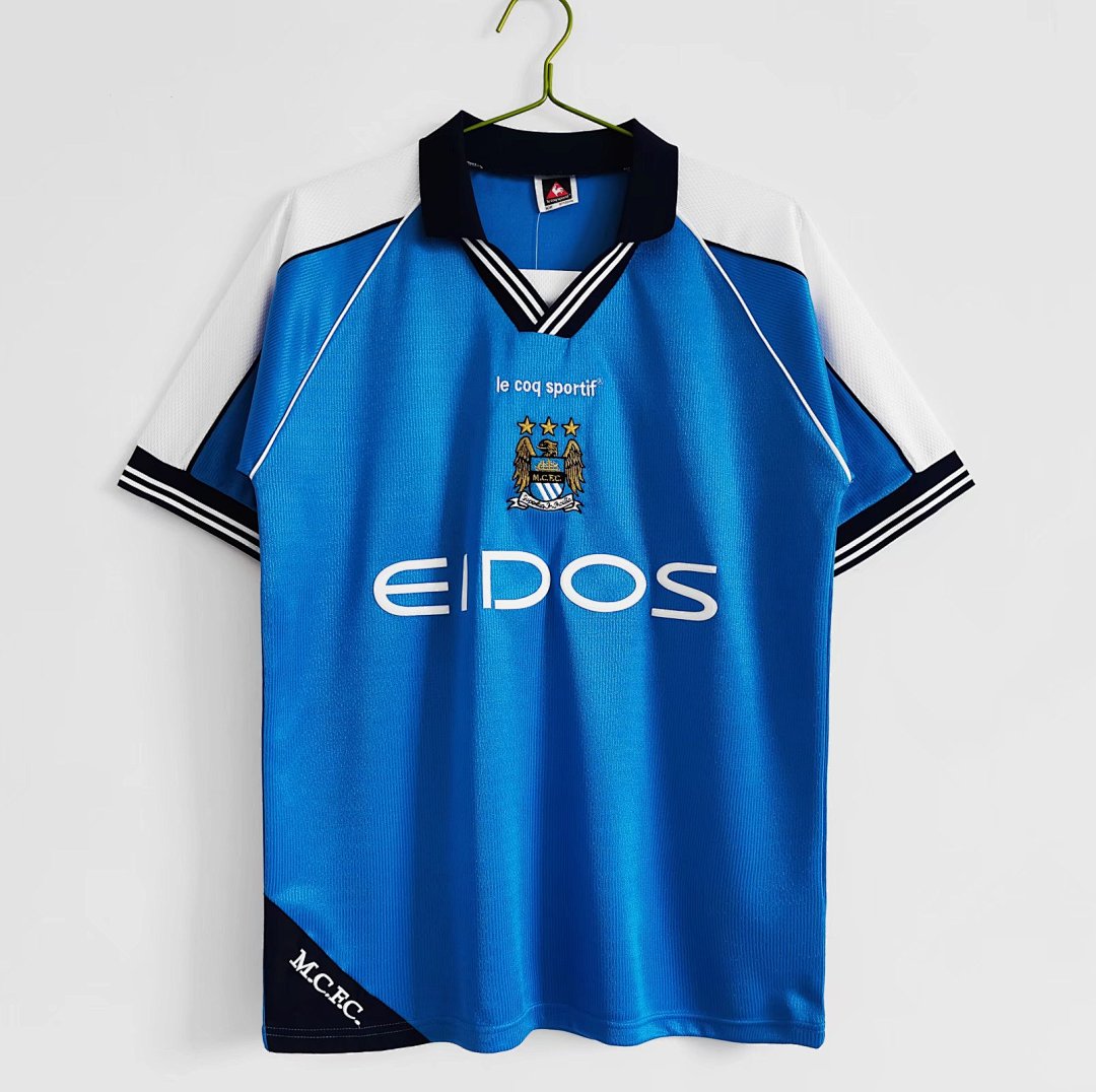 Manchester City Retro Shirt 1999/01 Home — photo 1
