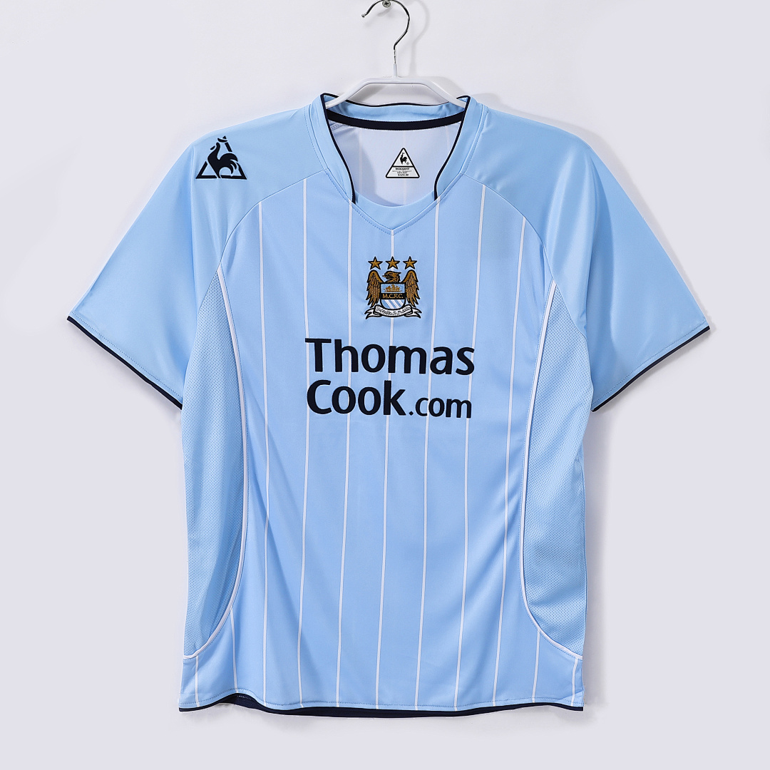 Manchester City Retro Shirt 2007/08 Home — photo 1