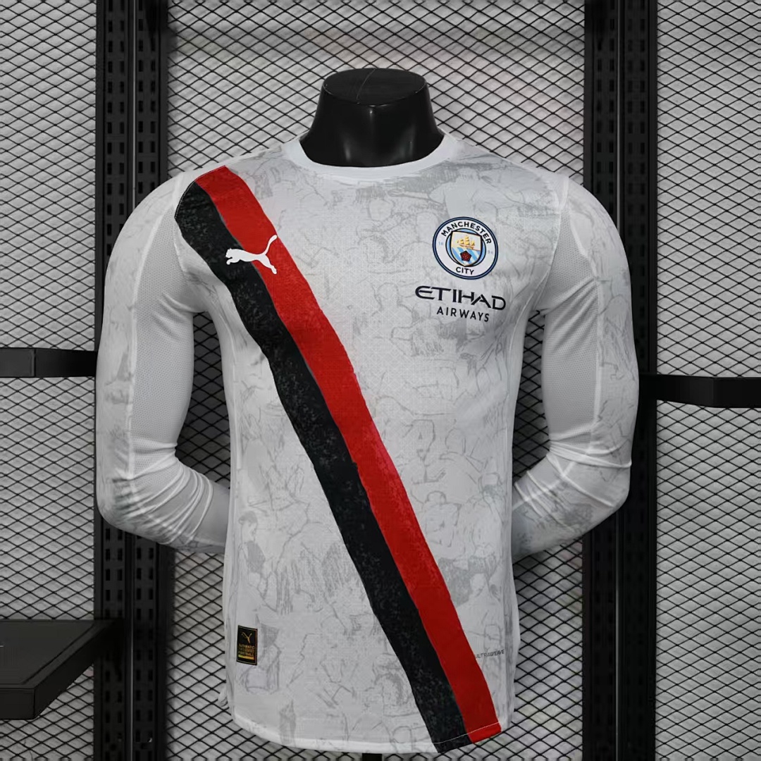 Manchester City Away Jersey Long Sleeve — photo 1