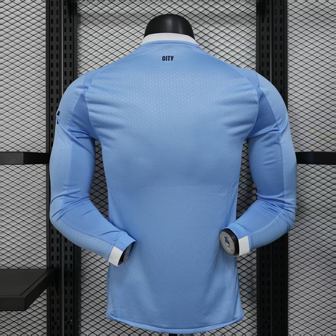 Manchester City Home Jersey Long Sleeve — photo 4