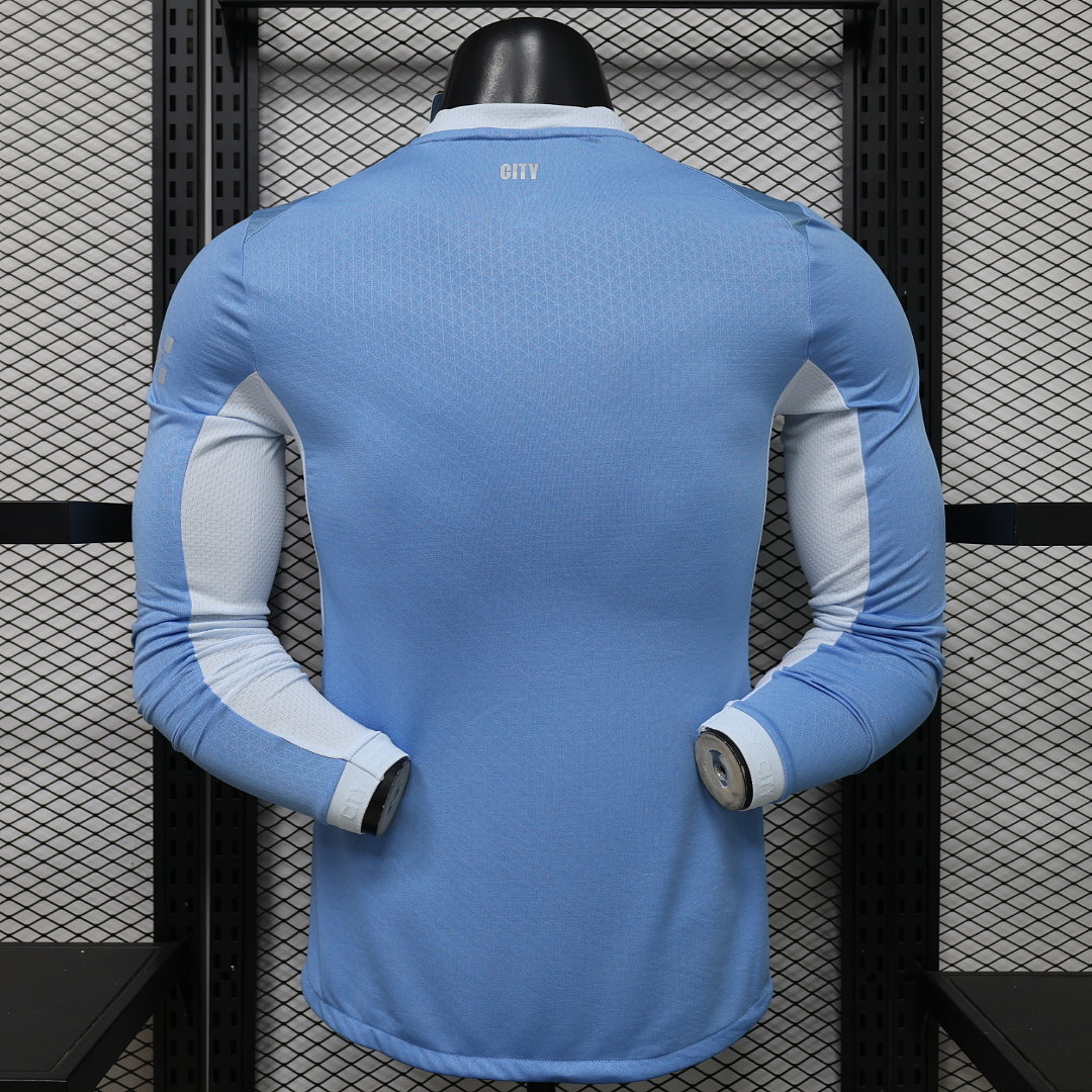 Manchester City Home Jersey Long Sleeve — photo 3