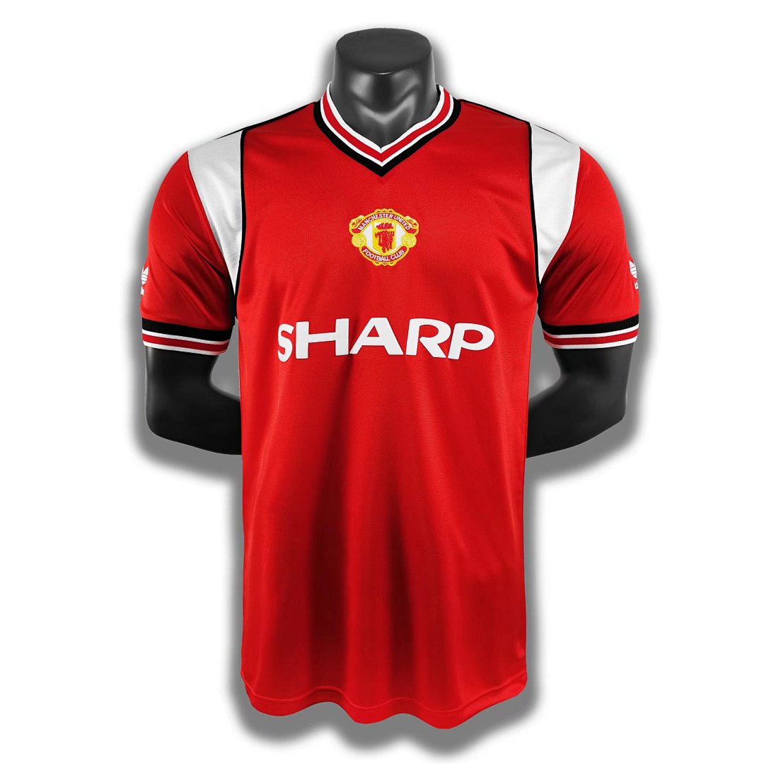 Manchester United Retro Shirt 1985 Home — photo 1