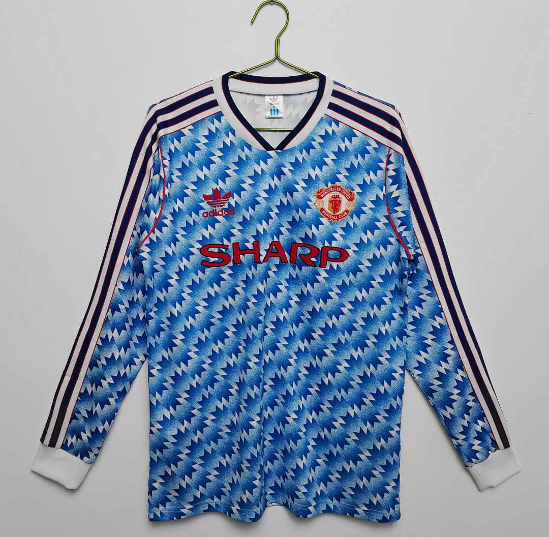 Manchester United Retro Shirt 1990/92 Away Long Sleeve — photo 1