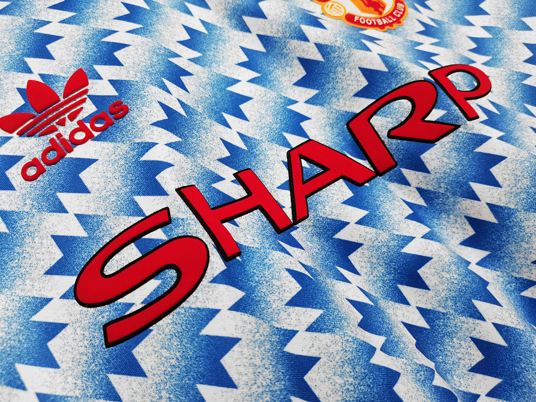 Manchester United Retro Shirt 1990/92 Away Long Sleeve — photo 4
