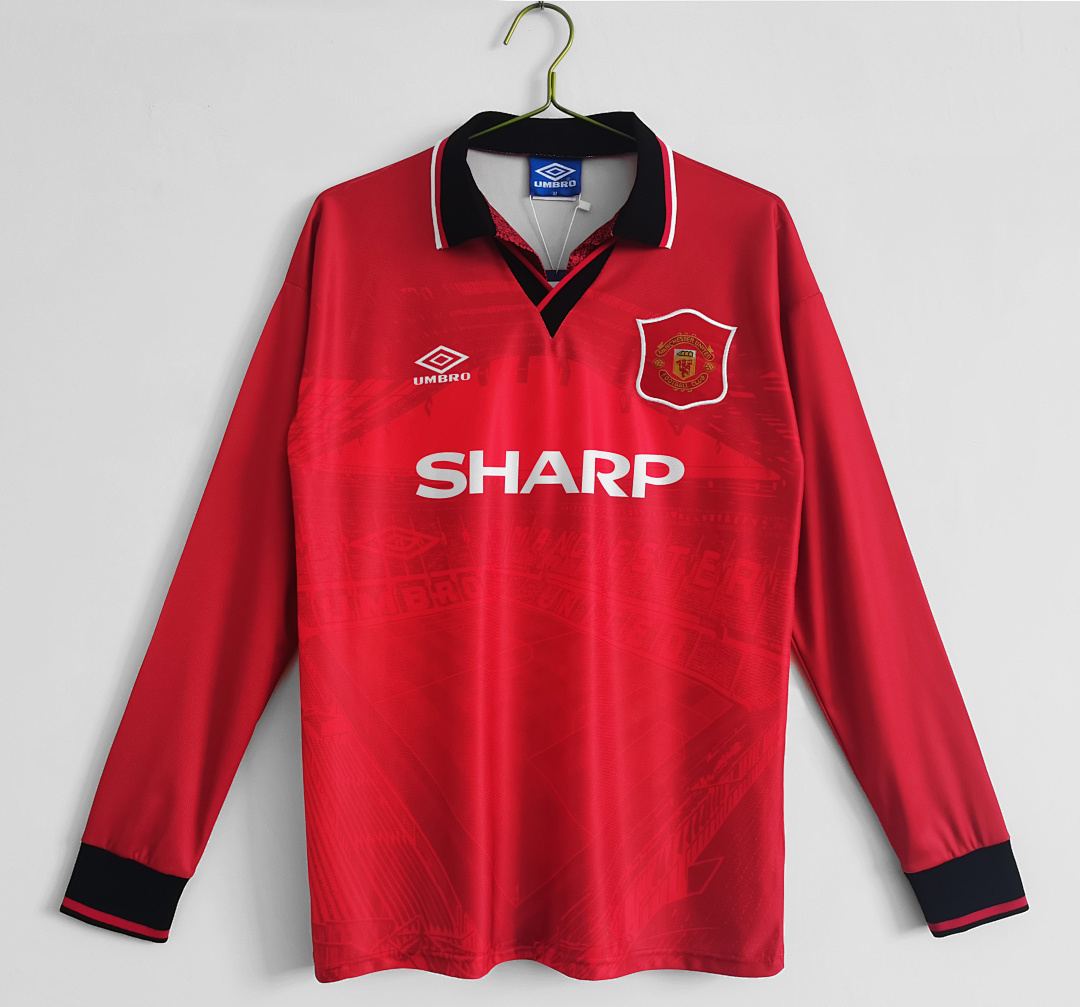 Manchester United Retro Shirt 1994/96 Home Long Sleeve — photo 1