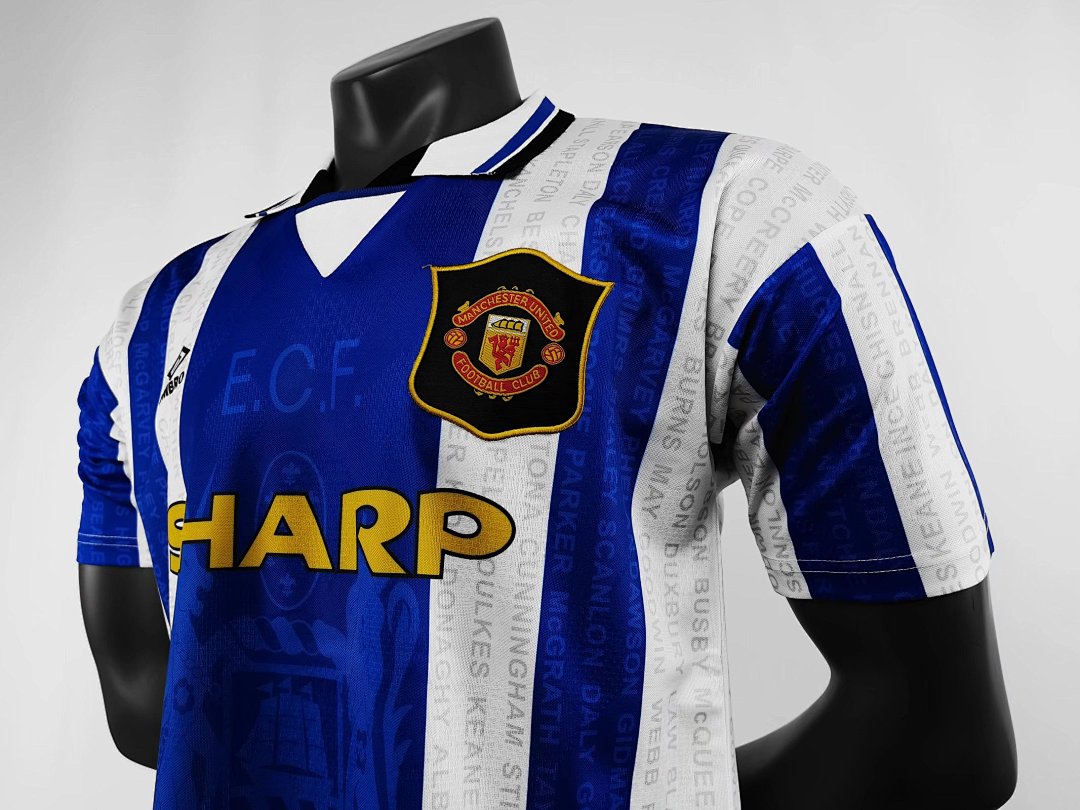 Manchester United Retro Shirt 1994/96 Third — photo 4