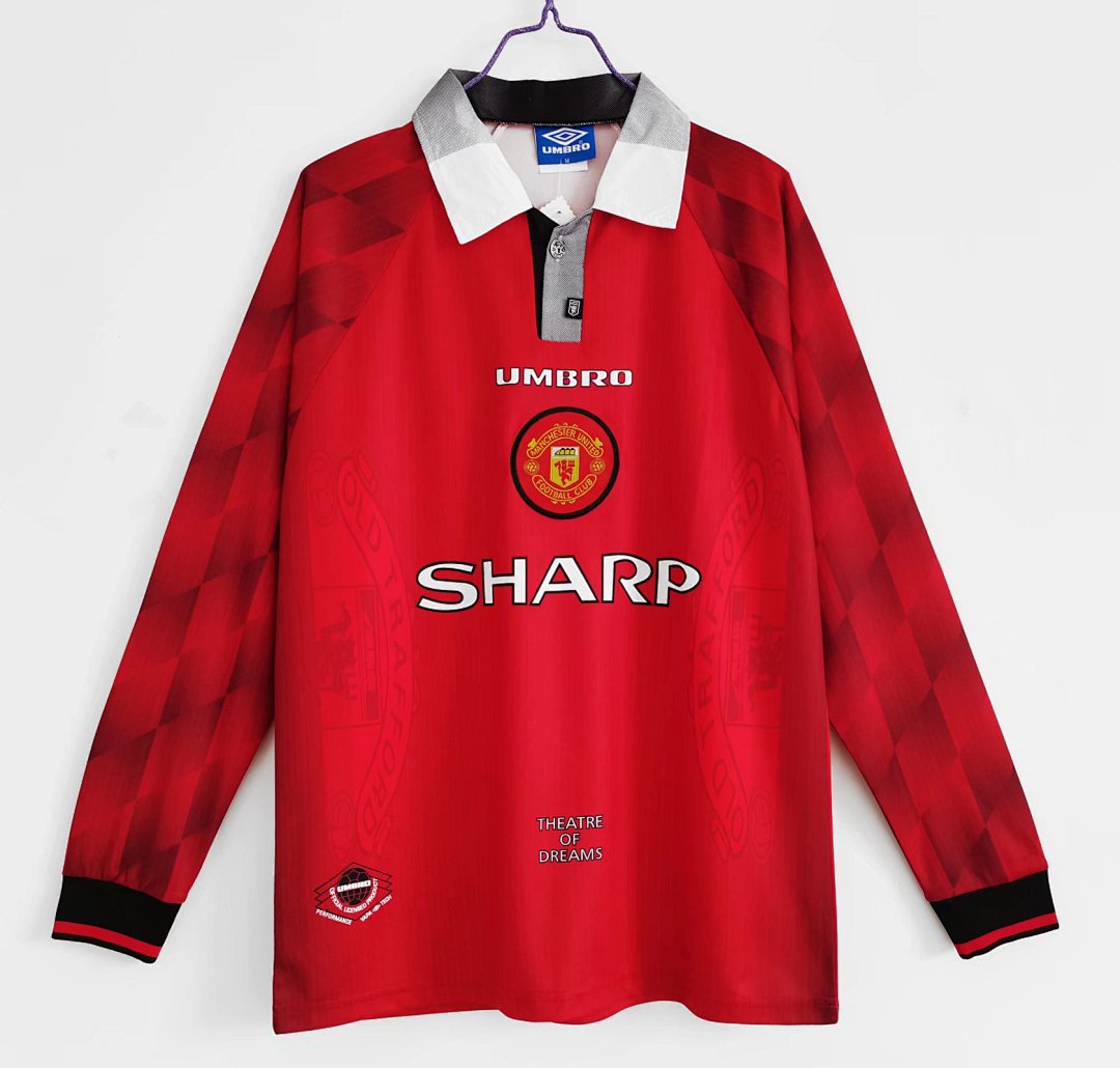 Manchester United Retro Shirt 1996/97 Home Long Sleeve — photo 1
