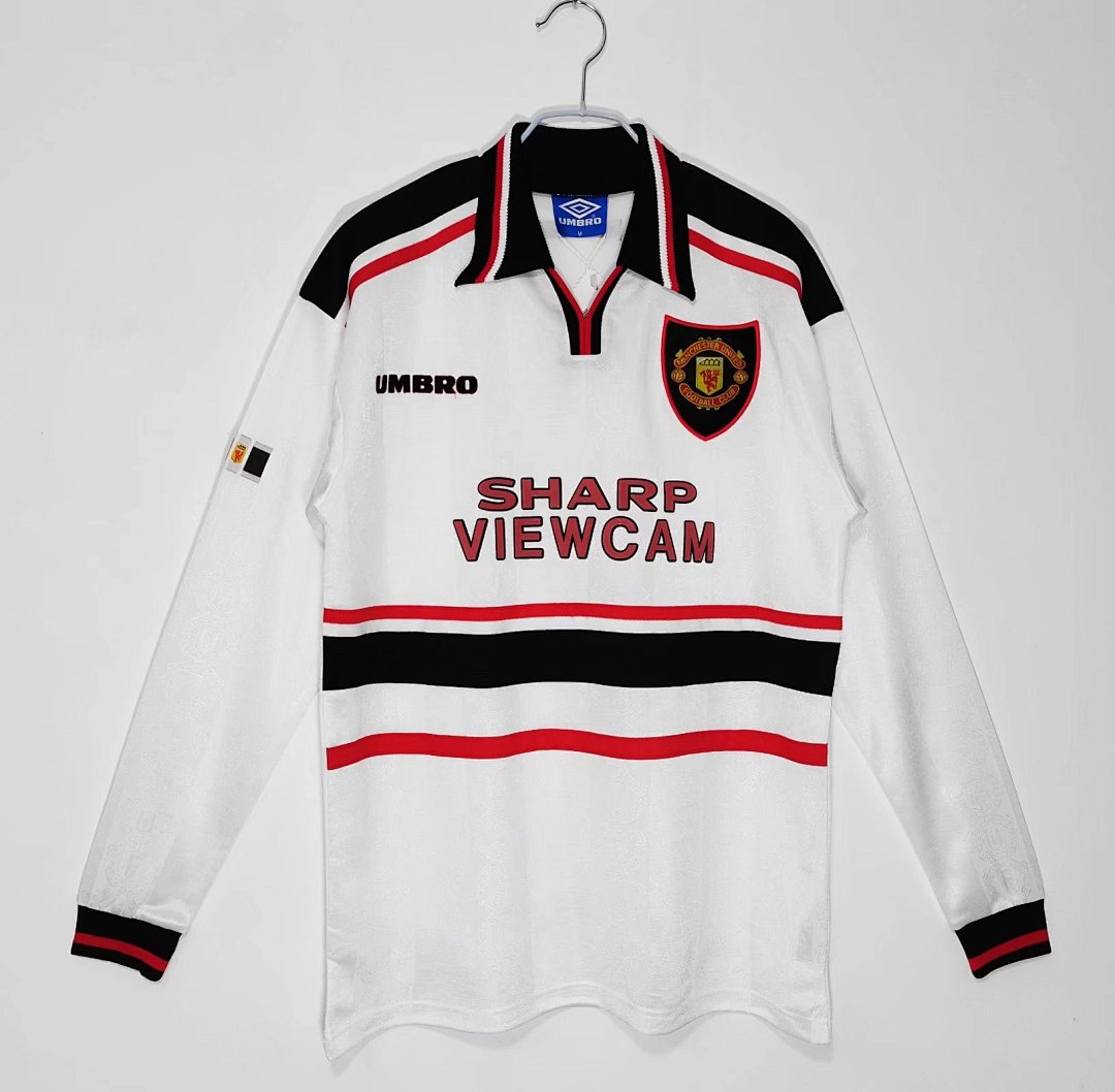 Manchester United Retro Shirt 1998/99 Away Long Sleeve — photo 1