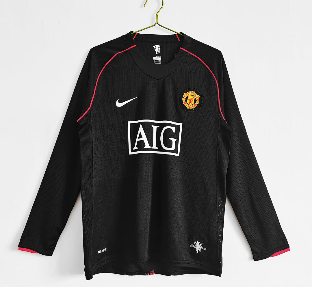 Manchester United Retro Shirt 2007/08 Away Long Sleeve — photo 1