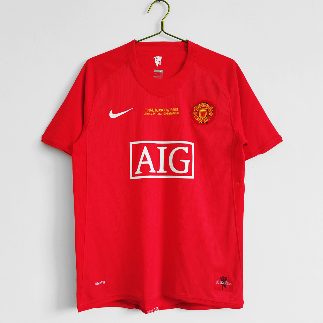 Manchester United Retro Shirt 2007/08 Home — photo 1