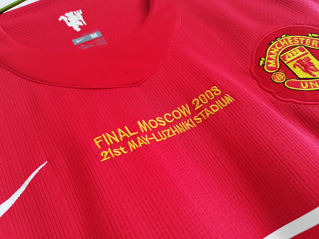 Manchester United Retro Shirt 2007/08 Home — photo 3