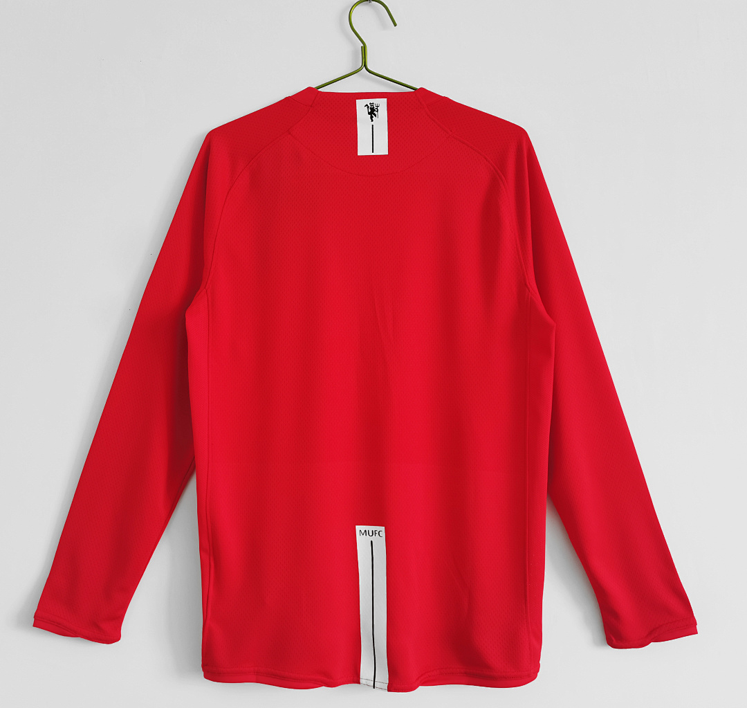 Manchester United Retro Shirt 2007/08 Home Long Sleeve — photo 2