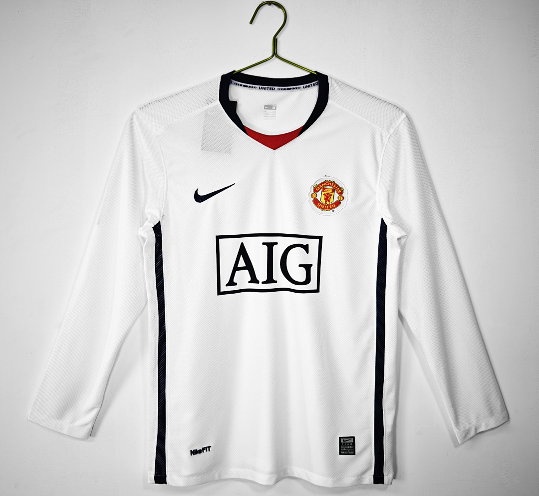 Manchester United Retro Shirt 2008/09 Away Long Sleeve — photo 1