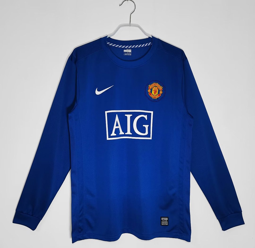 Manchester United Retro Shirt 2008/09 Third Long Sleeve — photo 1