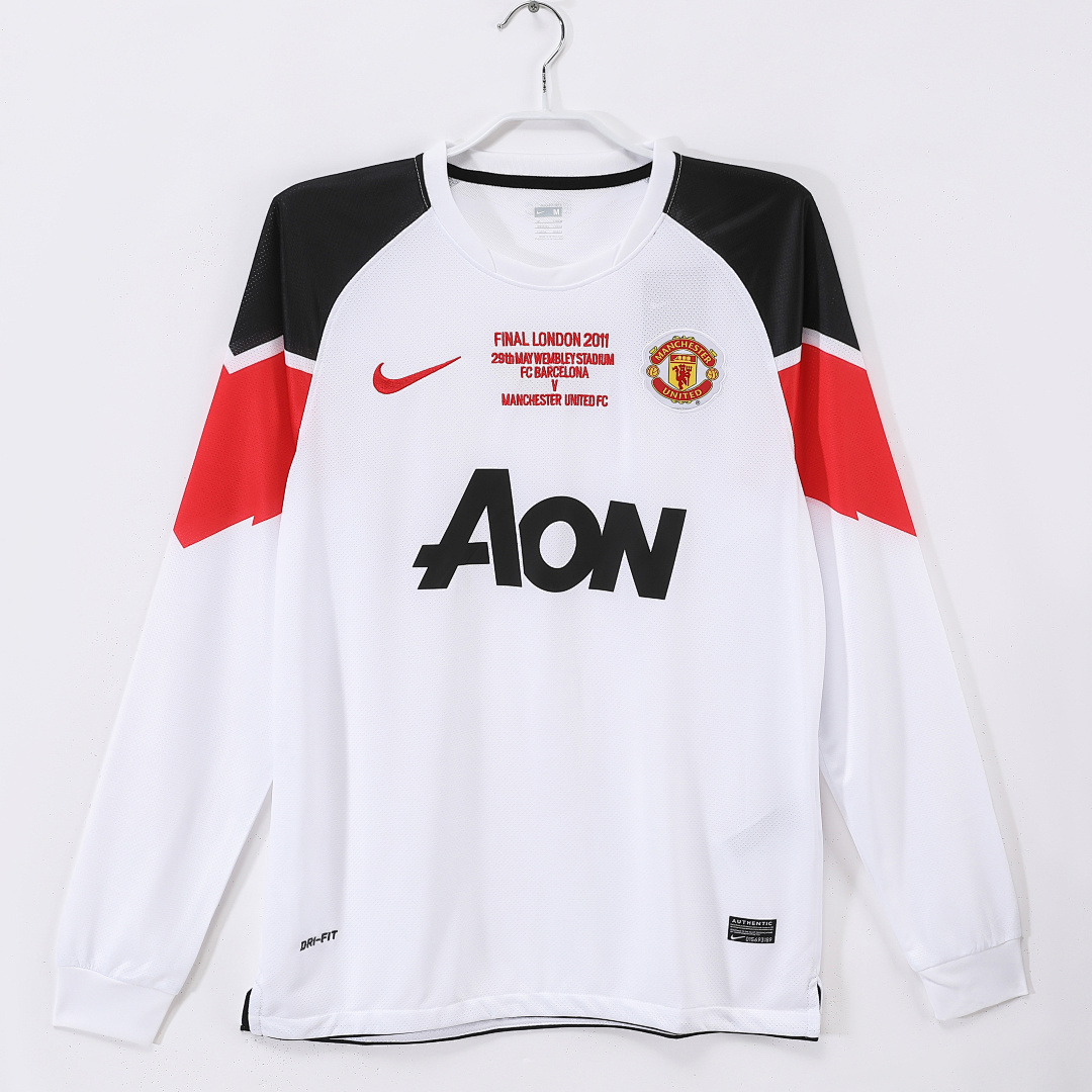 Manchester United Retro Shirt 2010/11 Away Long Sleeve — photo 1