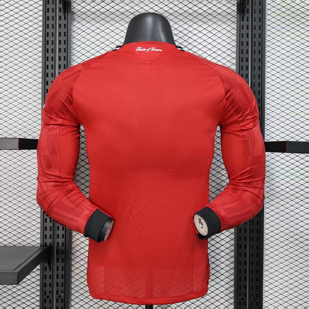 Manchester United Home Jersey 2025/26 Long Sleeve — photo 3