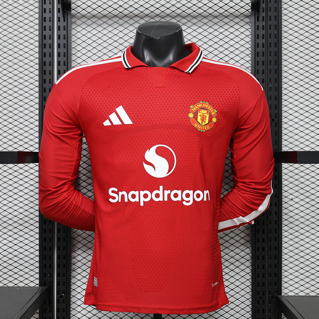 Manchester United Home Jersey Long Sleeve — photo 1