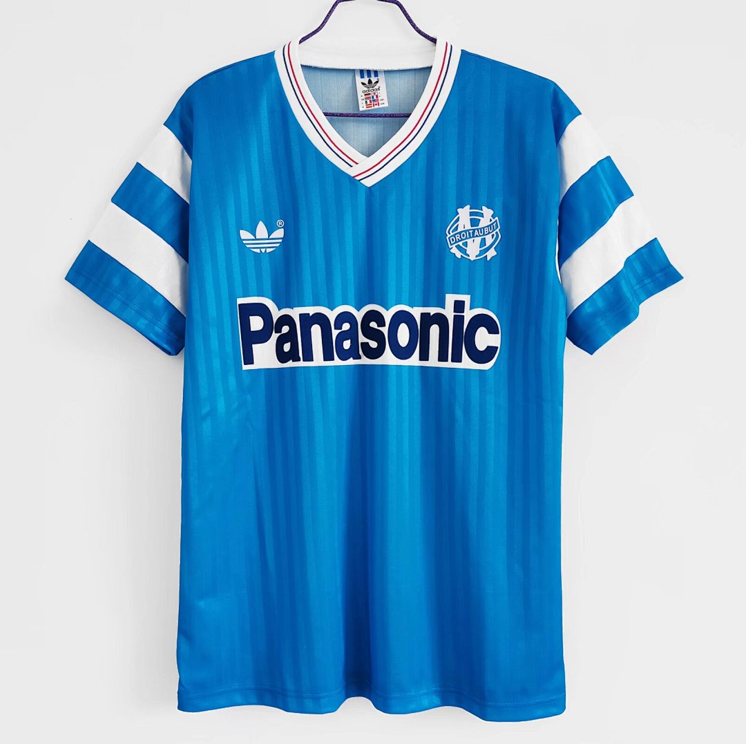 Marseille Retro Shirt 1990 Away — photo 1