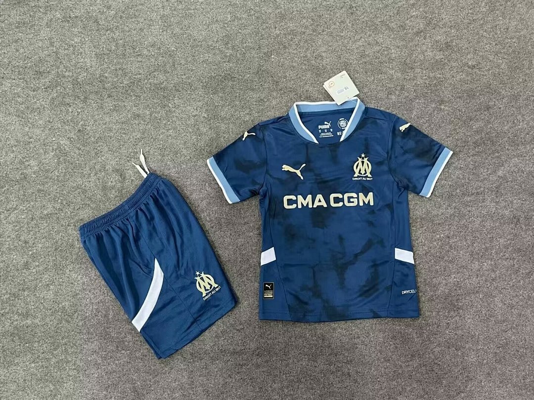 Marseille Away Kit for Kids 2024/25 — photo 1
