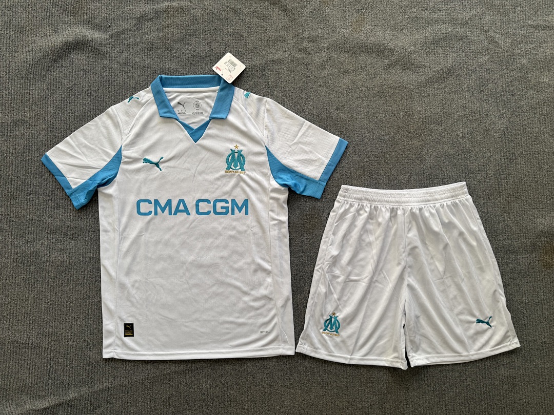 Marseille Home Kit for Adult 2025/26 — photo 1