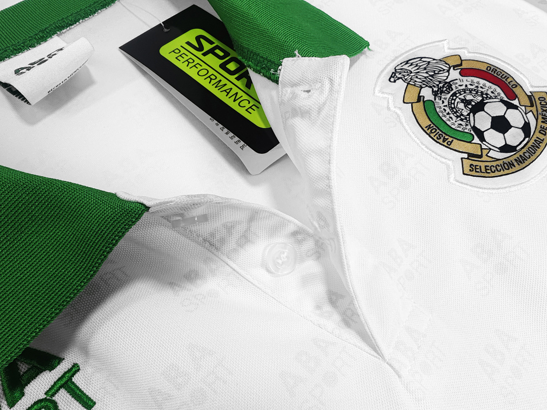 Mexico Retro Shirt 1995 Away — photo 2
