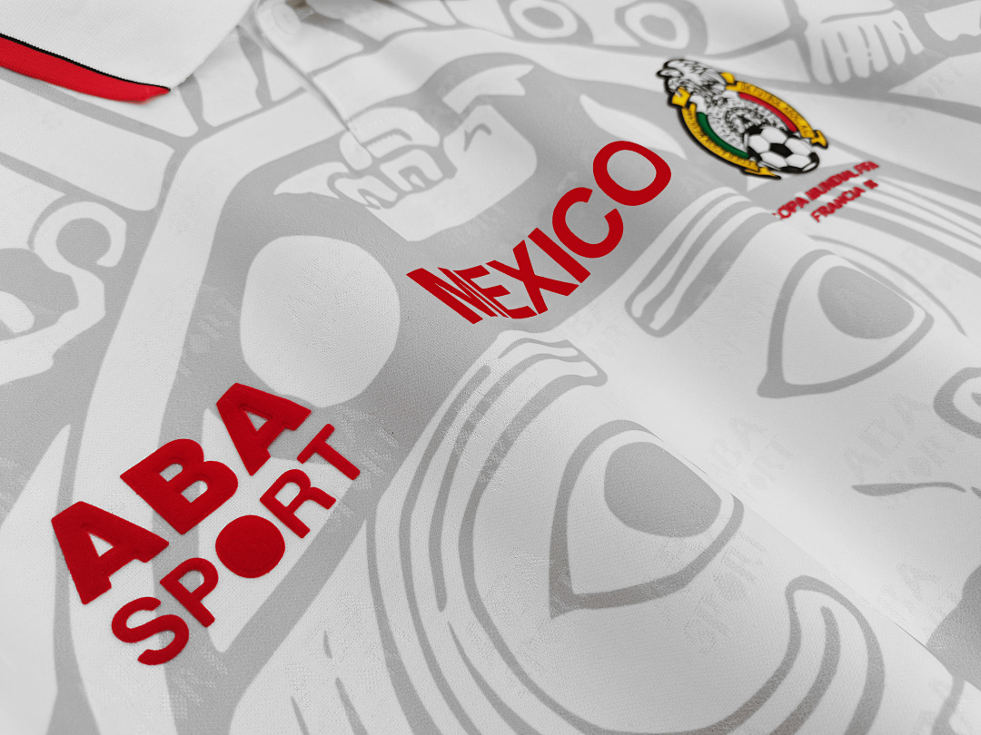 Mexico Retro Shirt 1998 Away — photo 2