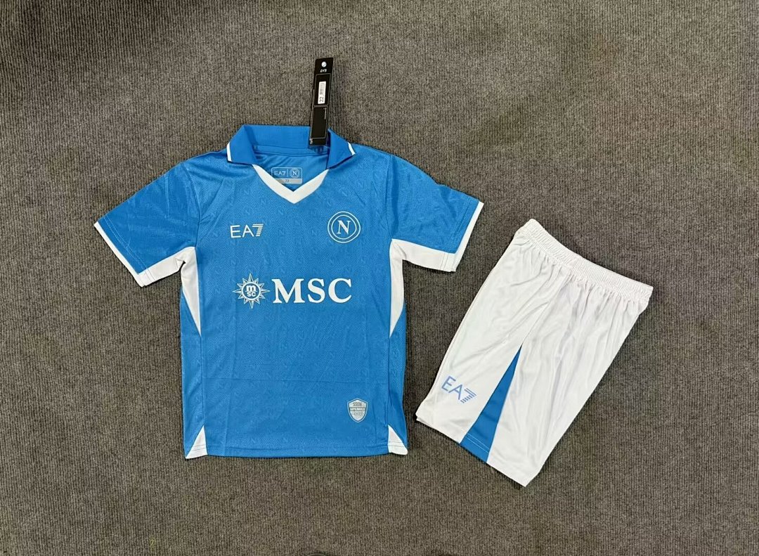 Napoli Home Kit for Kids 2024/25 — photo 1