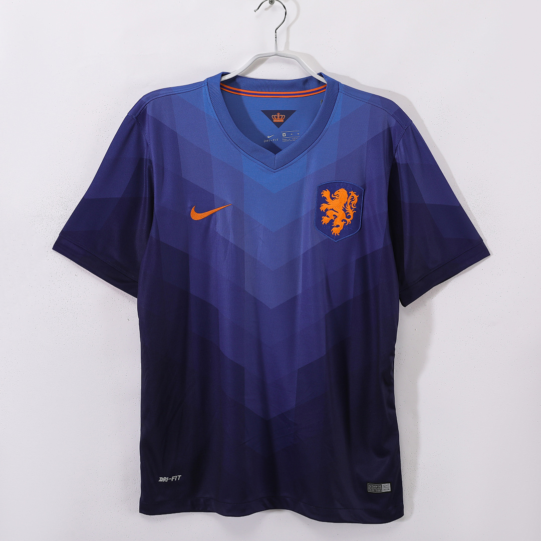 Netherlands Retro Shirt 2014 Away — photo 1