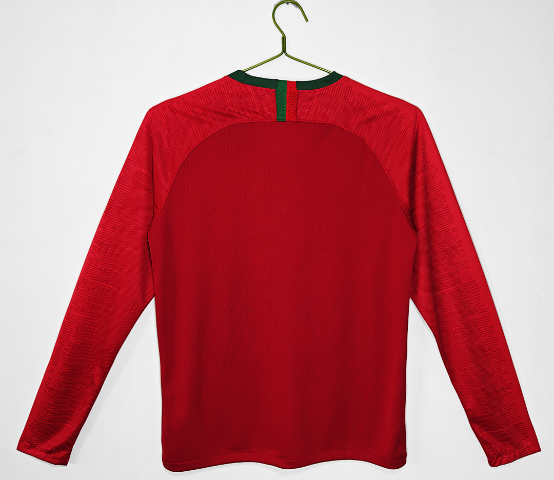 Portugal Retro Shirt 2018 Home Long Sleeve — photo 3