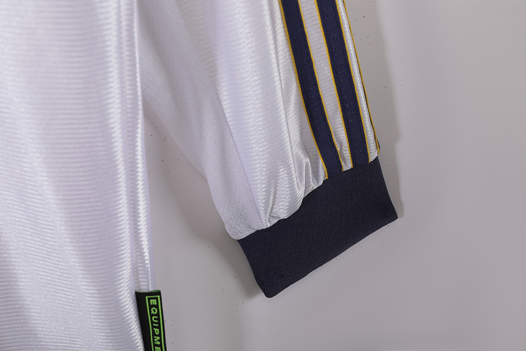 Real Madrid Retro Shirt 1998/00 Home Long Sleeve — photo 4