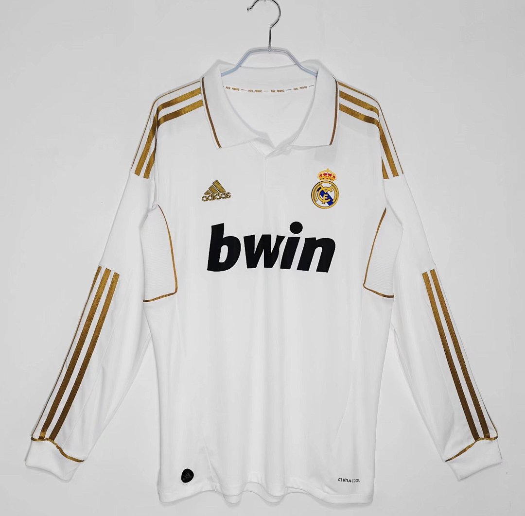 Real Madrid Retro Shirt 2011/12 Home Long Sleeve — photo 1