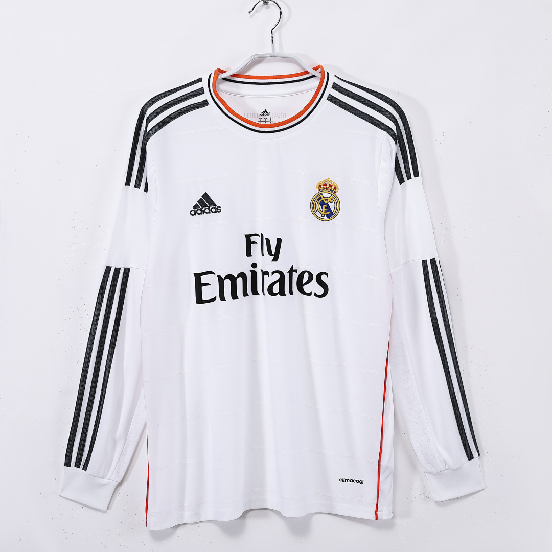 Real Madrid Retro Shirt 2013/14 Home Long Sleeve — photo 1